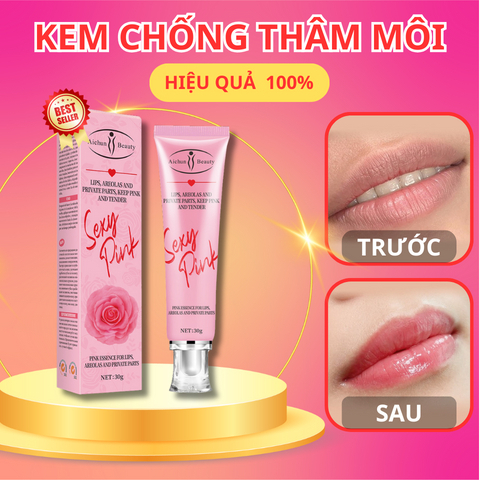 Kem Chống Thâm Môi Sexy Pink Giúp Chống Thâm Xóa Thâm Làm Hồng Môi Tái Tạo Vùng Da Sậm Màu Hiệu Quả Nhanh | BigBuy360 - bigbuy360.vn