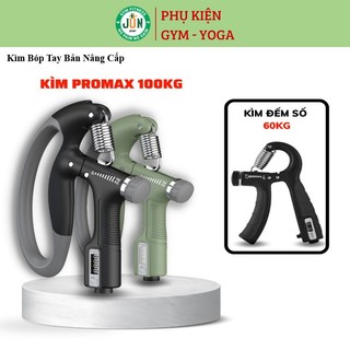 Kìm Bóp Tập Cơ Cánh Tay Counter Grip Pro - Điều Chỉnh Lực 10-100kg Có Đếm Đện Tử Cho Tay To Khoẻ  Jun Sport