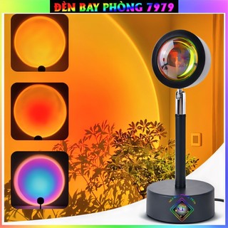 Đèn Hoàng Hôn Quay Tiktok Chuyển Đổi 16 Màu Có Điều Khiển Hỗ Trợ Chụp Ảnh, Sống Ảo, Quay Video Đẹp