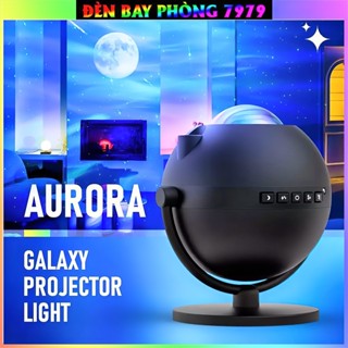 Đèn LED Galaxy V7 Pro Chiếu Sao 3in1 Hiện Đại, Kết Nối Bluetooth Dùng Cho Phòng Ngủ