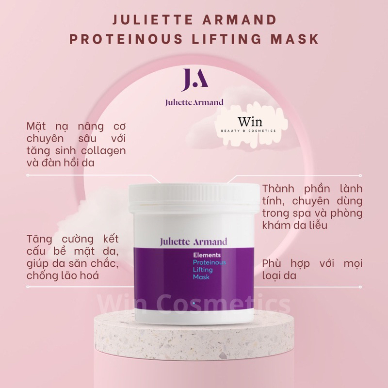 [Hàng Cty] Mặt Nạ Juliette Armand PROTEINOUS LIFTING MASK - Wincosmetic