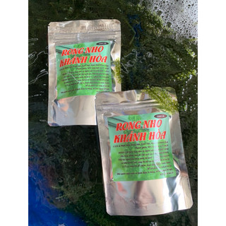 1.2kg Rong nho tách nước = 12 gói rong nho tách nước Khánh Hoà