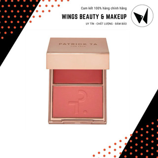 PATRICK TA - Phấn má Double Take Creme & Powder Blush