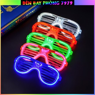 Kính Phát Sáng Gắn Đèn LED Nhấp Nháy Nhiều Màu Vui Nhộn Sử Dụng Cho Tiệc Tùng, Bar, Vũ Hội ...