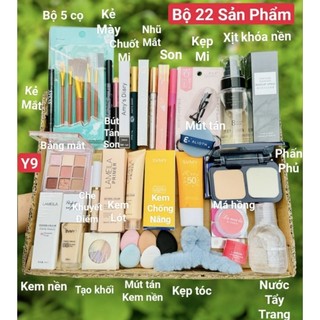 Bộ trang điểm 22 món y9 sản phẩm trang điểm từ cơ bản tới nâng cao