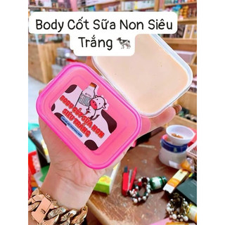 [Hàng Chính Hãng] Kem Body Cốt Sữa Non Siêu Trắng