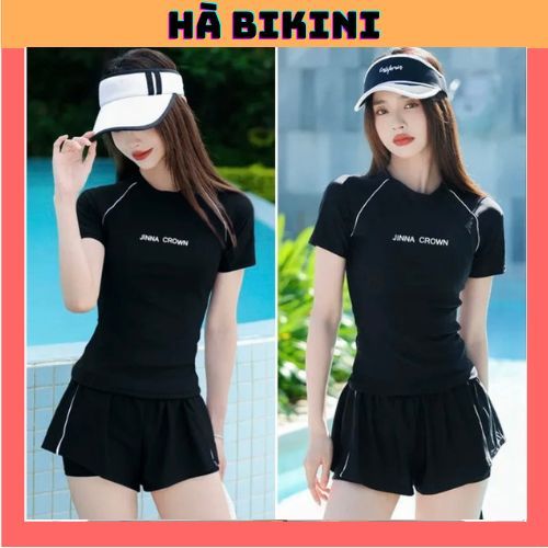 [Có size lớn] Bikini đồ bơi nữ đi biển 2 mảnh năng động,Quần Bo Đai 2 Lớp Kín Đáo Hà BIKINI [BKN 019 ] | BigBuy360 - bigbuy360.vn