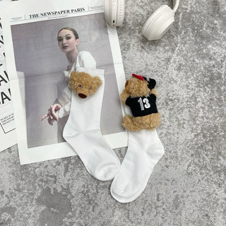 Tất gấu mũ đỏ - gấu có thể tháo dời