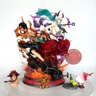 Mô hình Ace và Yamato Ace vs Yamato Onepiece 30cm