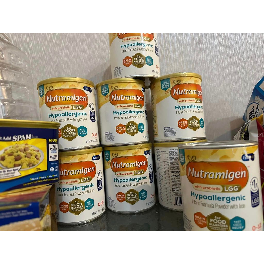 Sữa Nutramigen cho bé dị ứng đạm bò đủ size