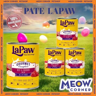 LaPaw Gourmet Pate cho mèo mọi lứa tuổi 375G