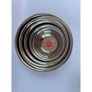 Thau inox sâu, dày đẹp