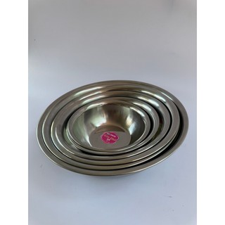 Thau inox sâu, dày đẹp