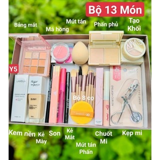Bộ trang điểm/ đầy đủ bộ makeup/trang điểm cá nhân /trang điểm đi tiệc ảnh thật shop tự chụp