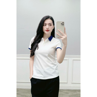 Áo Polo Nữ Phối  Màu siêu Đẹp, Chất Vải Mềm Mại , Thấm Hút Mồ Hôi