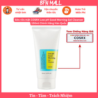 Sữa rửa mặt COSRX Low pH Good Morning Gel Cleanser 150ml Chính Hãng Hàn Quốc