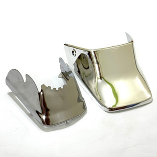 Bảo vệ dè trước và đuôi sau mạ Crom bạc xe Dream