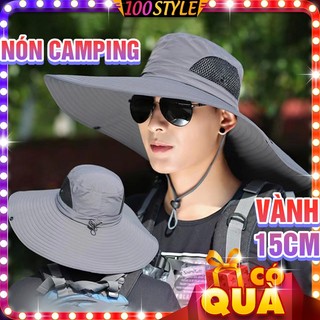 Nón Camping Vành Siêu Rộng 15cm Chống Nắng Ultra