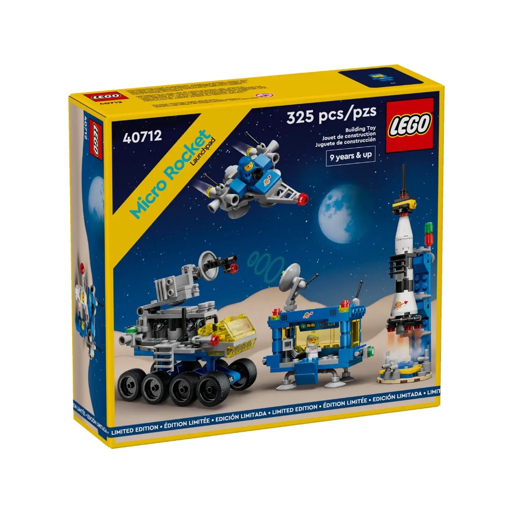 Lego 40712 Micro Rocket Launchpad - Đồ chơi lắp ráp thám hiểm vũ trụ