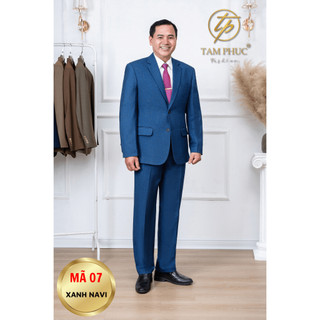 Bộ Vestton Nam Trung Niên, Vest nam Trung Niên cao cấp, hàng xuất khẩu ( Tặng Calavat )