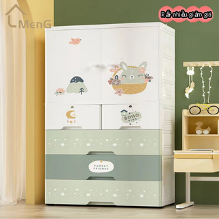 Tủ đựng đồ cực lớn 70cm, tủ đựng quần áo dày dặn, làm bằng chất liệu PP, đựng đồ đa năng.