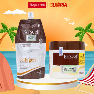 Kem ủ tóc phục hồi siêu mượt collagen karseell maca 100ml/500ml