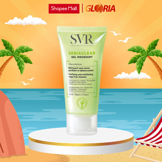 Gel Rửa Mặt Không Có Xà Phòng, Làm Sạch Và Loại Bỏ Tế Bào Da Chết SVR SEBIACLEAR Gel Moussant 200ml