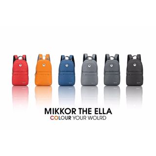 [CHÍNH HÃNG] Ba lô thời trang nữ Mikkor The Ella Màu Sắc Cá Tính, Chống Nước Tốt, Nhiều Ngăn Chứa Phụ Kiện Tiện Lợi
