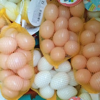 Trứng gà mô hình túi lưới 12 quả
