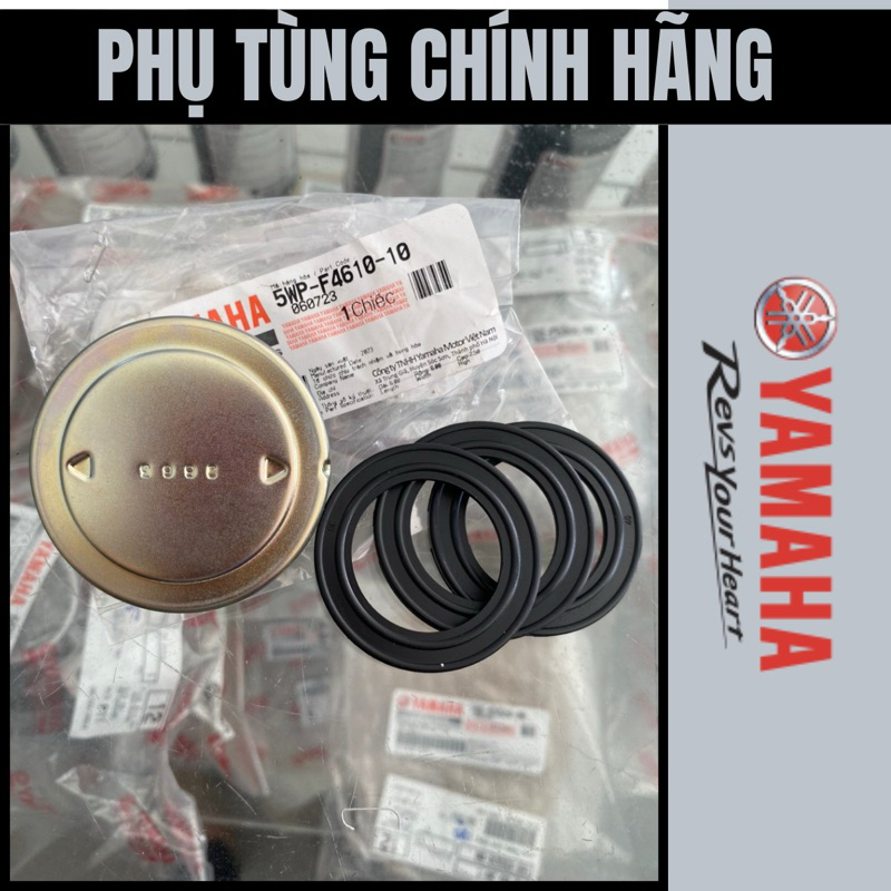 Nắp Bình (Thùng) Xăng, Gioăng Cao Su Nắp Bình Xăng cho xe Sirius, Exciter, Jupiter, Nouvo [CHÍNH HÃN