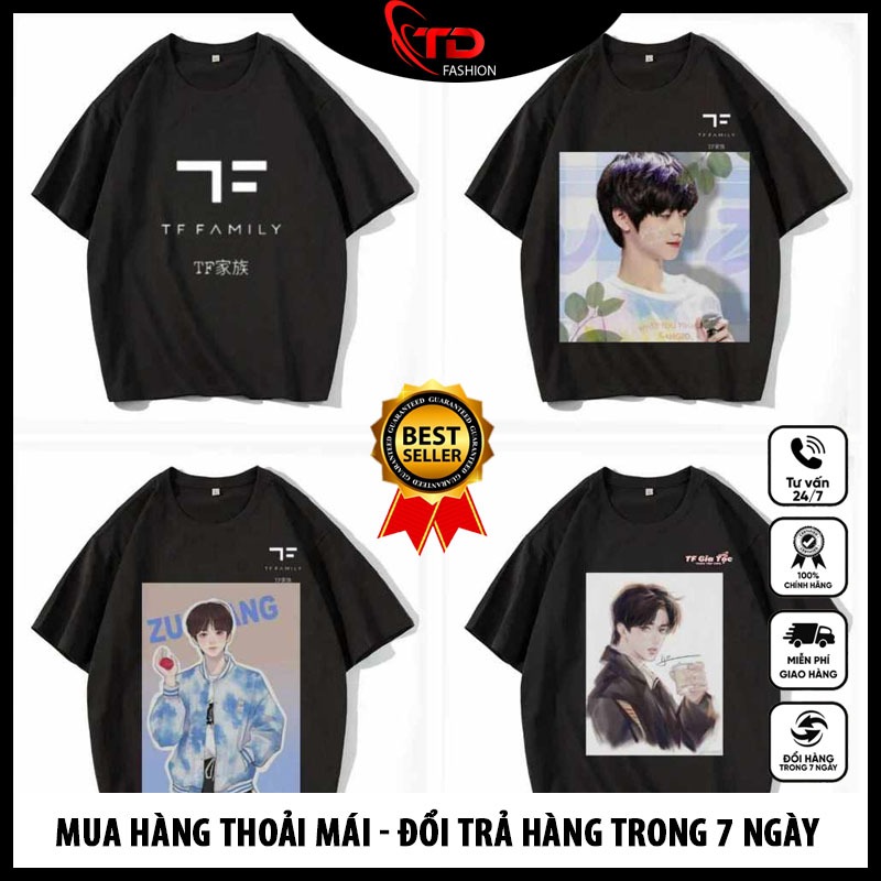 Áo tf gia tộc , áo thun tf gia tộc - áo chu chí hâm có đủ size | TIẾN ĐẠT STORE