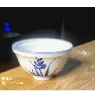 Bát gốm men đá