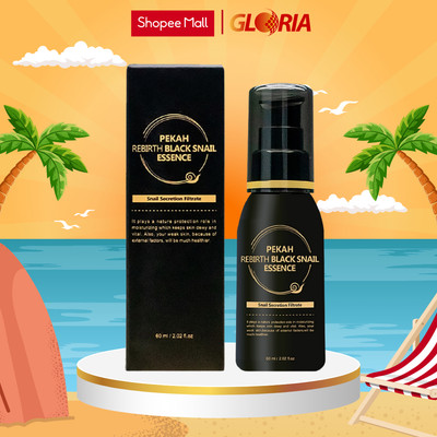 Serum Dưỡng Ẩm Chống Lão Hóa Giảm Nếp Nhăn Ốc Sên PEKAH Rebirth Black Snail Essence 60ml