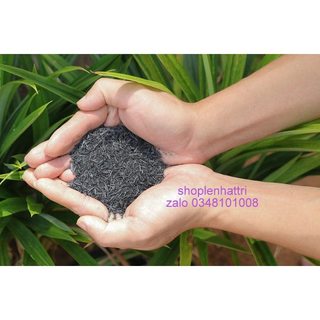 Trấu hun nguyên hạt trồng sứ tro trấu hạt 1kg