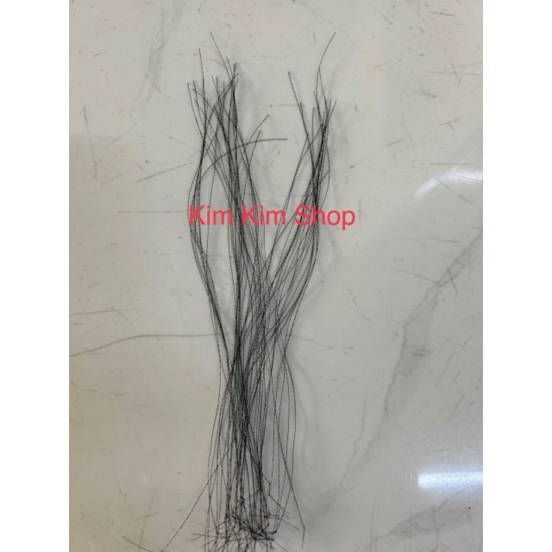 (Dài 16-20cm)10 sợi Tóc Se Gèn loại Dày Vừa,dùng se lỗ gèn xuống Mũi ngành Ráy Tai