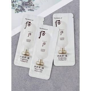 Tẩy da chết Whoo làm sáng da. Tẩy da chết cho mọi loại da, dịu nhẹ, làm sạch sâu. Gel tẩy da chết Whoo