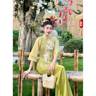 Pháp phục tơ thêu phượng hàng thiết kế cao cấp