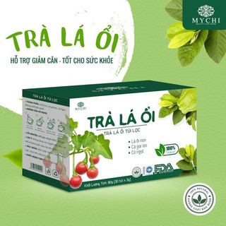 Trà Lá Ổi túi lọc hộp 30 gói hỗ trợ thanh lọc giảm mỡ thừa