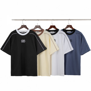 Áo Thun Nam Nữ Raglan Phối Line Tay Hot Trend Form Rộng Tay Lỡ Unisex Top Cổ Tròn