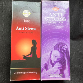 Nhang Thơm Giảm Căng Thẳng, Giúp Thư Giãn/ Nhang Thơm Ấn Độ Hem, Flute/ Anti Stress Incense Sticks
