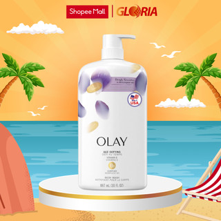 Sữa tắm olay age defying with vitamin e 887ml