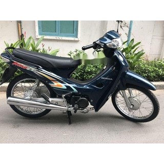 Tem xe wave anpha 2002 , 2003 xanh nhớt lốc đen zin-