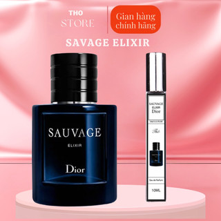 Nước hoa nam Dior Sauvage Elixir Parfum chiết 10ml - thỏ