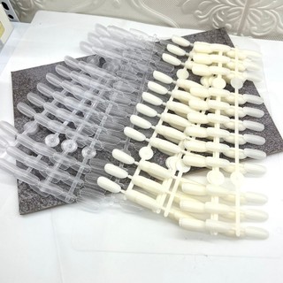 Móng mẫu vỉ phom tròn học nail chuyên dụng