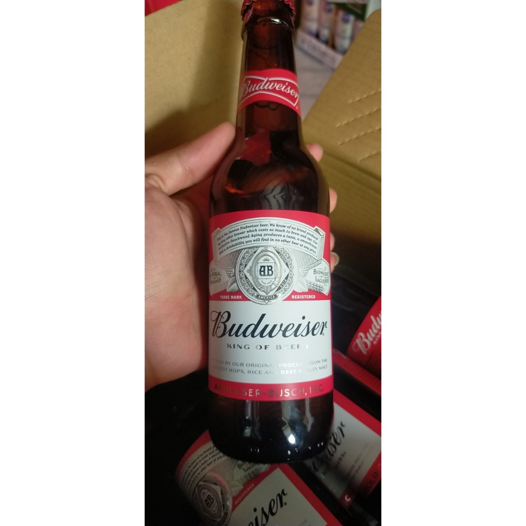 Thùng 24 chai Bia Budweiser 330ml