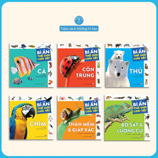 Bộ sách - bí ẩn thế giới loài vật