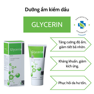 Dưỡng ẩm kiềm dầu Glycerin Maxibac- pH5.5