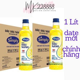 Dầu ăn Simply 1L chính hãng