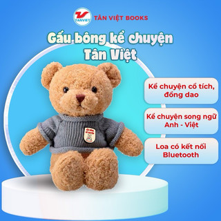 Gấu bông kể chuyện tân việt - kể chuyện song ngữ cho bé
