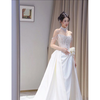 Váy cúp xẻ đùi đính đá lấp lánh xã kho